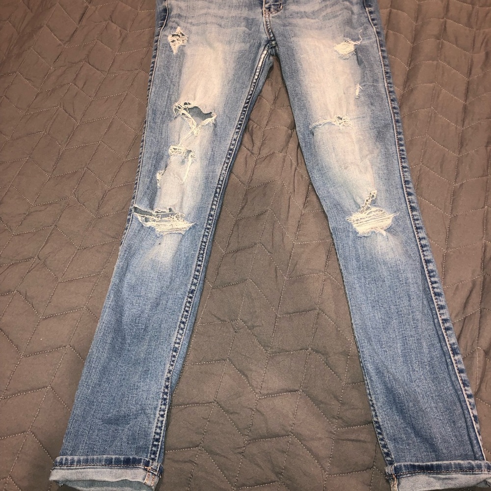 Cropped Hollister jean